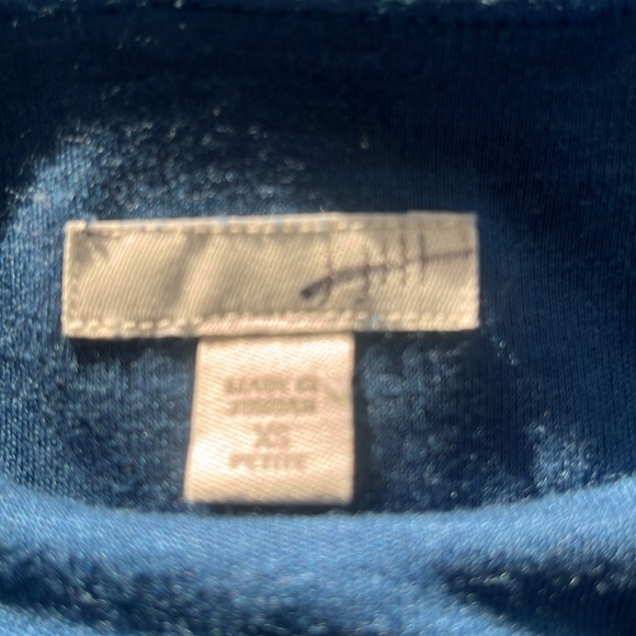 Blue short sleeve summer dress - Picture 3 of 4